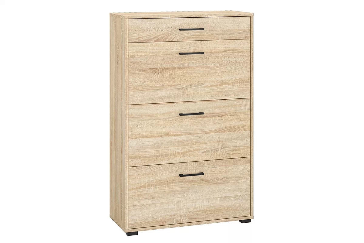 Meuble à Chaussures en Finition Lumière de Sonoma – Rangement Moderne et Robuste - Decora Home
