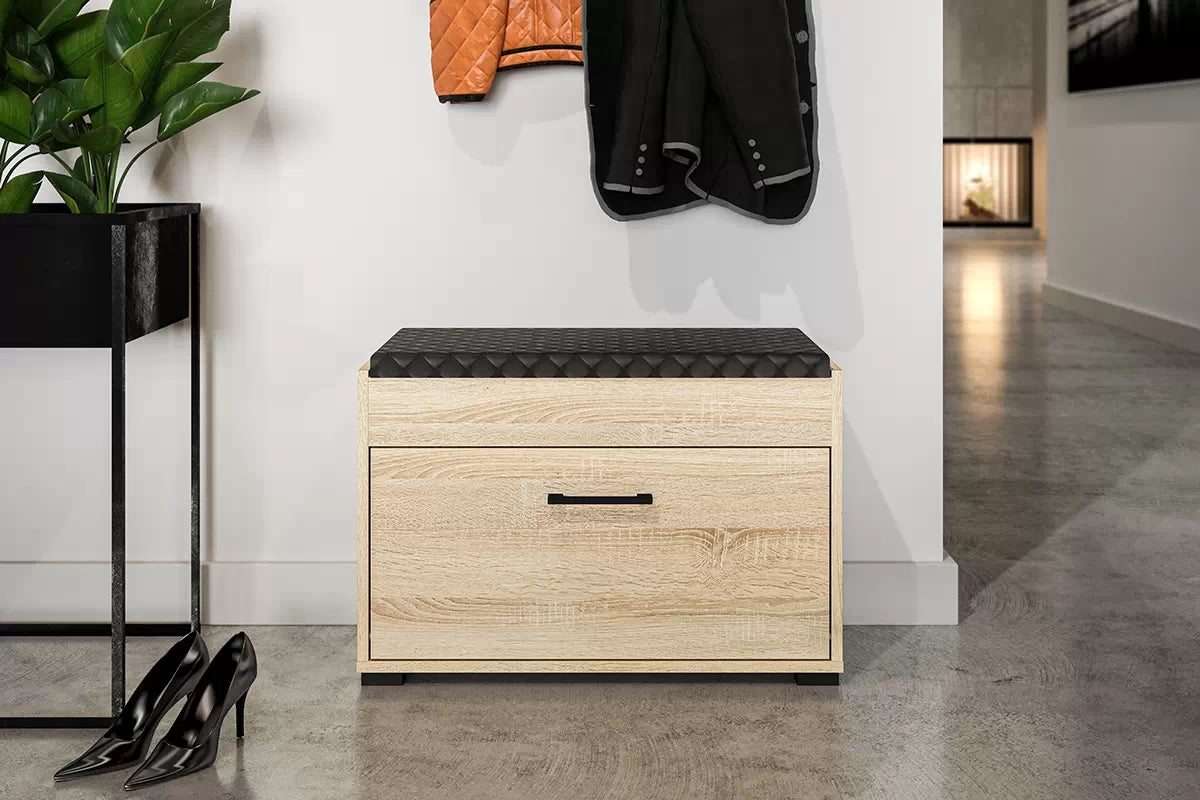 Meuble à Chaussures en Bois Finition Lumière de Sonoma | Design Élégant & Grande Résistance|Dernières pièces|Decora Home