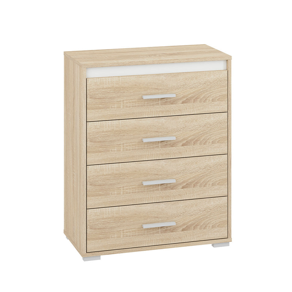 Buffet Moderne Lumière de Sonoma avec Finition ABS   Design Pratique et Résistant   Meuble Contemporain|Offre Spéciale|Decora Home