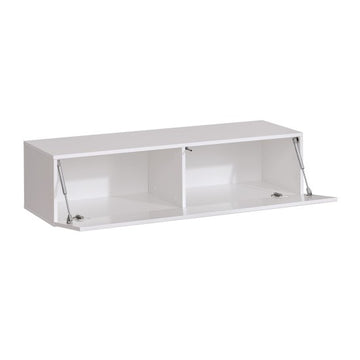 SWITCH XII hanging wall unit, chêne Wotan with blanc brillant — vue 7