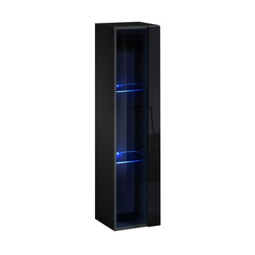SWITCH XI hanging wall unit, noir brillant