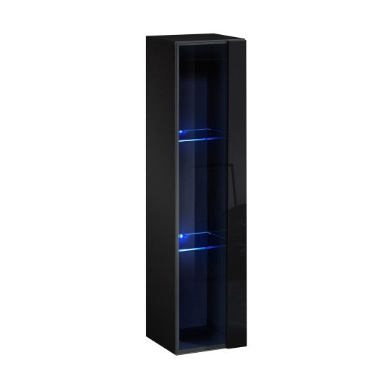 SWITCH XII hanging wall unit, noir brillant