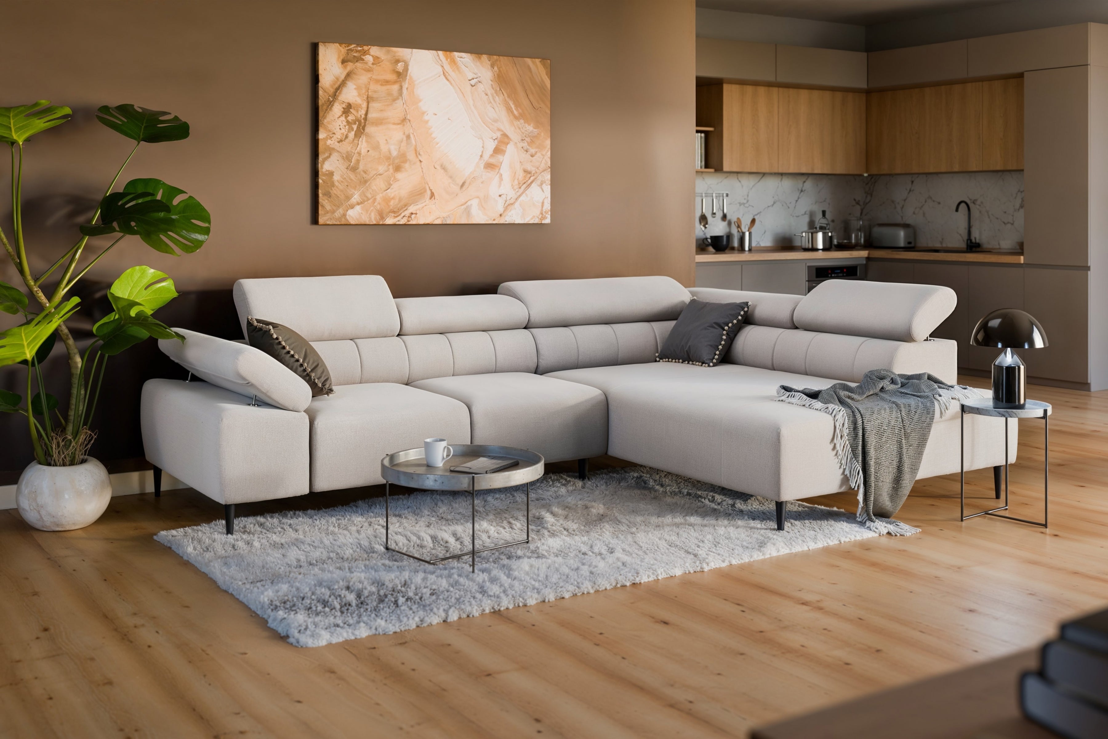 Canapé d’Angle Modulable – Élégance et Confort Sur-Mesure|Prix cassé|Decora Home