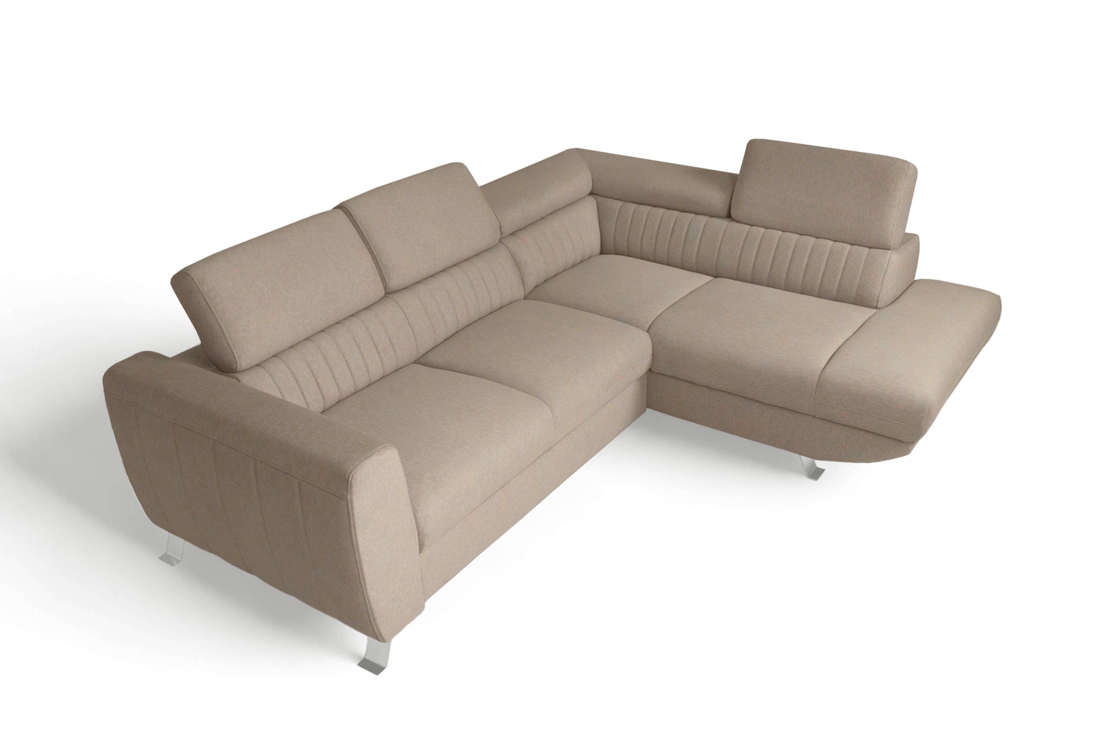 Canapé d'angle convertible  Velours facile d'entretien  - Offre limitée – Élégance et confort pour un intérieur moderne