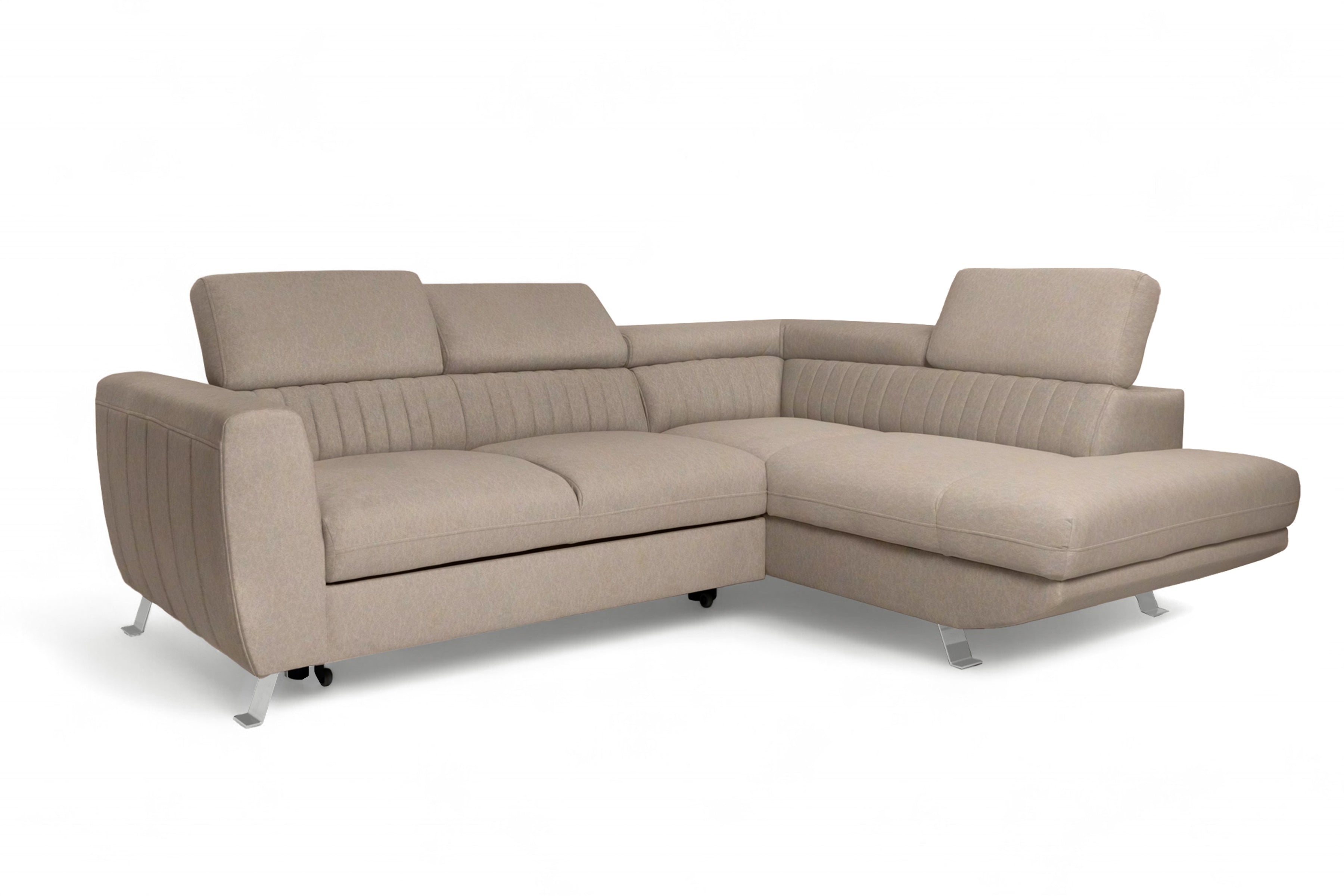 Canapé d'angle convertible  Velours facile d'entretien  - Offre limitée – Élégance et confort pour un intérieur moderne|Prix cassé|Decora Home