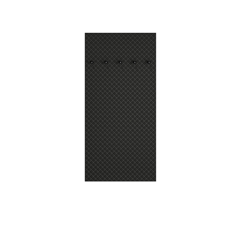 Cintre Rembourré Noir - Élégance et Praticité pour Votre Rangement - Decora Home