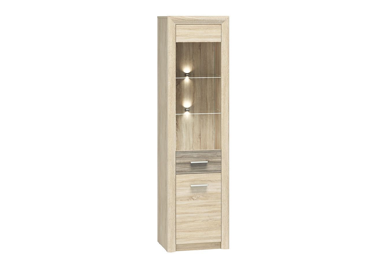 Vitrine en Verre Trempé avec Bordure ABS   Design Élégant, Résistant et Sécurisé|Offre Spéciale|Decora Home