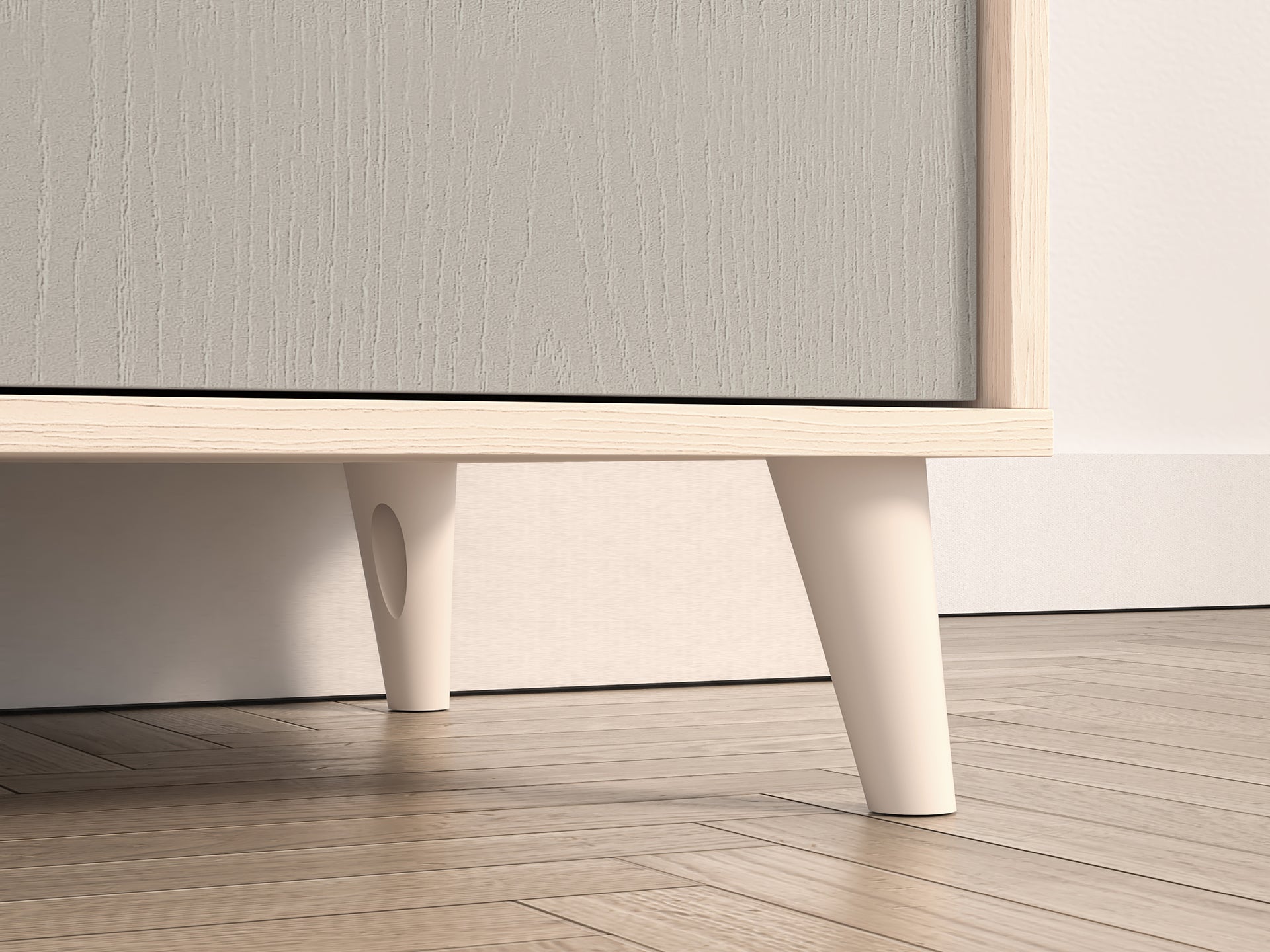Armoire enfant Contemporaine 190 cm – Finition Haut de Gamme en Rose Millénaire et Sable du Désert – Pratique et Élégante - Decora Home