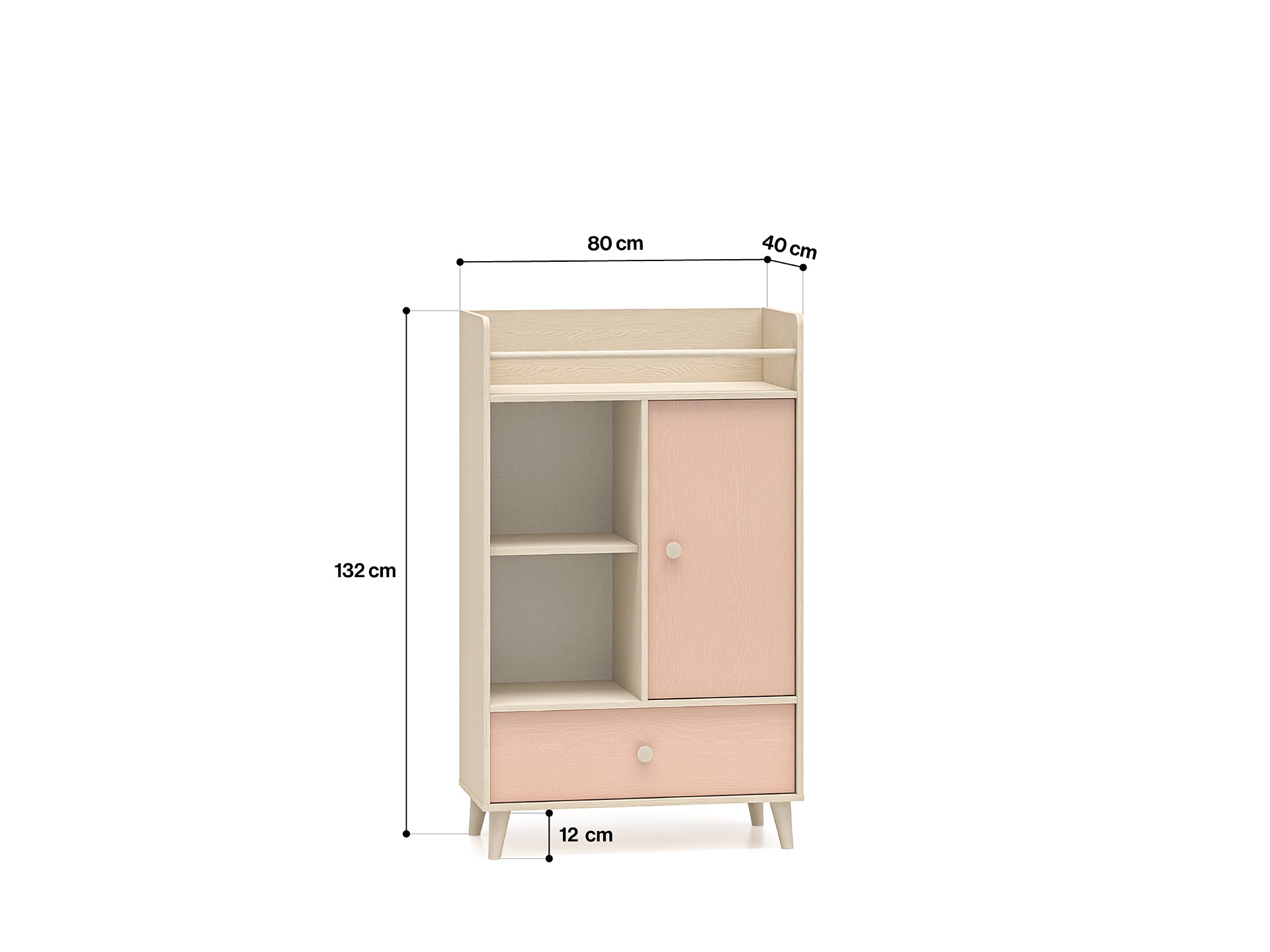 Commode, Buffet enfant Moderne en Bois avec Rangement Spacieux – Design Élégant et Fonctionnel - Decora Home