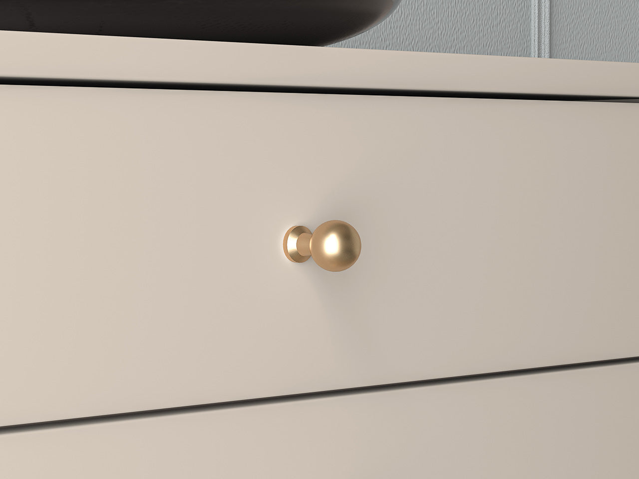 Meuble à Chaussures en MDF Cachemire avec Tiroir à Extension Complète et Rabats Pratiques - Decora Home