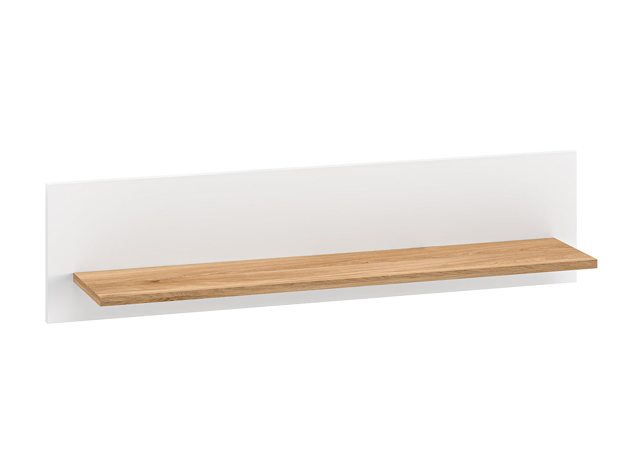 Étagère Suspendue – Finition Blanc & Chêne Castello - Decora Home