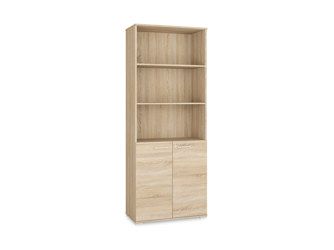 Étagère Moderne avec Bordure ABS   Panneau Laminé Résistant   Lumière de Sonoma|Offre Spéciale|Decora Home
